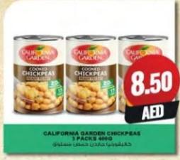 California Garden Chickpeas 3x400 Gm