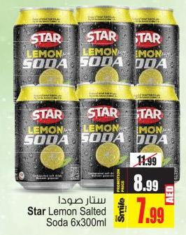 Star Lemon Salted Soda 6x300ml