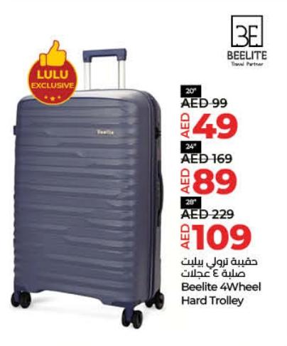 Beelite 4 Wheel Hard Trolley 28"