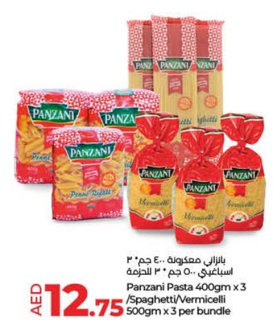 Panzani Pasta 400gm x 3 / Spaghetti/Vermicelli 500gm x 3 PCS