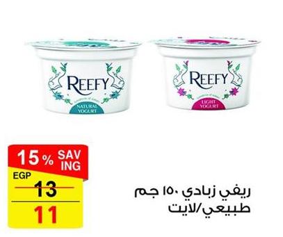 Reefy Natural Yogurt and Light Yogurt 105 gm