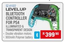 LEVELUP BLUETOOTH CONTROLLER FOR PS4 