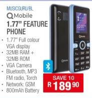 QMobile 1.77" Feature Phone 