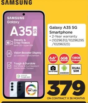 Galaxy A35 5G Smartphone - 2-Year warranty