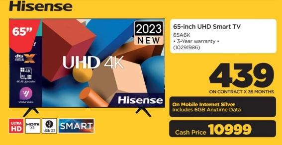 65-inch UHD Smart TV