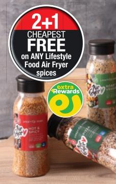 Lifestyle Food Air Fryer spices