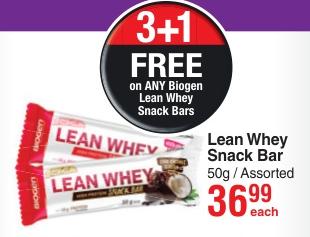 Lean Whey Snack Bar