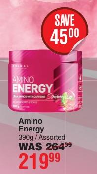 Amino Energy with caffeine