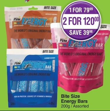 Bite Size Energy Bars - THE WORLD'S ORIGINAL ENERGY BAR