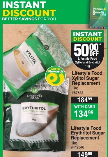 Lifestyle Food Xylitol Sugar Replacement