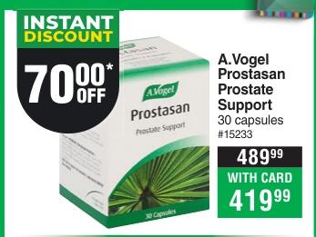 A.Vogal Prostasan Prostate Support 30 Capsules