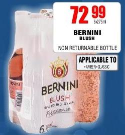 BERNINI BLUSH 6x275ml