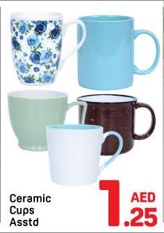 Ceramic Cups Assorted