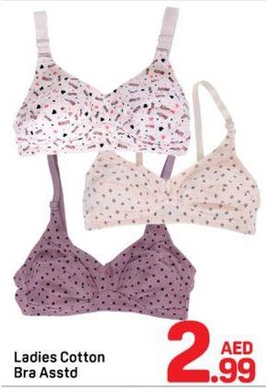 Ladies Cotton Bra Assorted