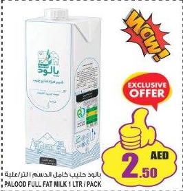 Palood Full Fat Milk 1 Ltr / Pack