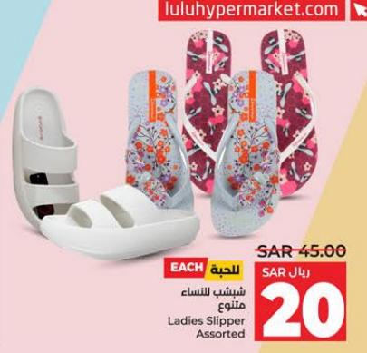 Ladies Slipper Assorted