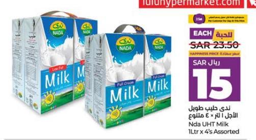 Nada UHT Milk 1Ltr x 4's Assorted