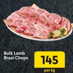 Bulk Lamb Braai Chops Per Kg