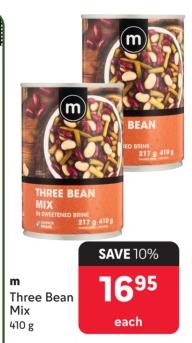 Makro Three Bean Mix 410g