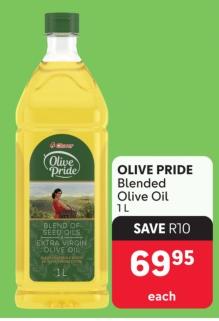 Olive Pride Blended Olive Oil 1L