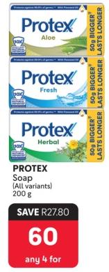 Protex Soap (All variants) 200g