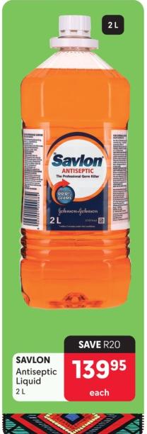 Savlon Antiseptic Liquid 2L