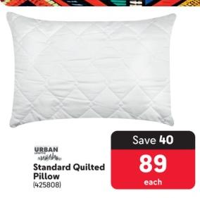 Urban Standard Quilted Pillow