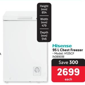 Hisense 95 L Chest Freezer