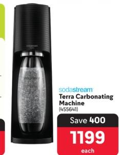 SodaStream Terra Carbonating Machine 