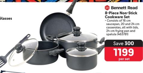 Bennett Read 8-Piece Non-Stick Cookware Set