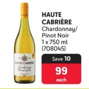 HAUTE CABRIÈRE Chardonnay/Pinot Noir 1x750ml