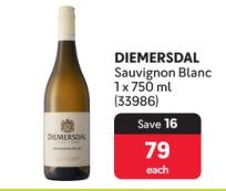 DIEMERSDAL Sauvignon Blanc 1x750ml