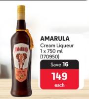 Amarula Cream Liqueur 750 ml