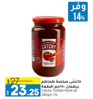 Catchy Tomato Paste Jar 280gm 