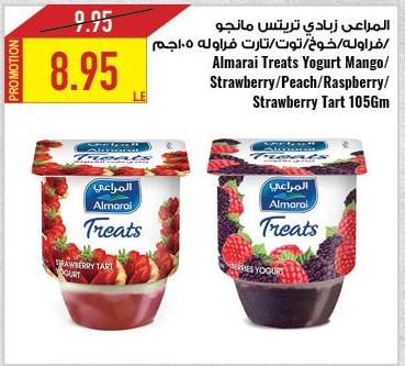 Almarai Treats Yogurt Mango/Strawberry/Peach/Raspberry/Strawberry Tart 105Gm