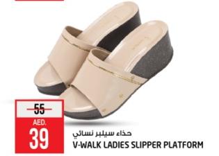 V-WALK LADIES SLIPPER PLATFORM