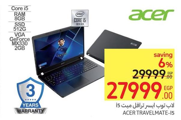 Acer TravelMate i5 Laptop with Intel Core i5, 8GB RAM, 512GB SSD, GeForce MX330 2GB