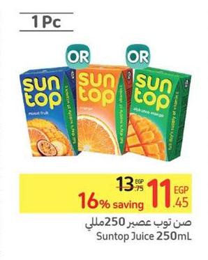 Suntop Juice 250mL