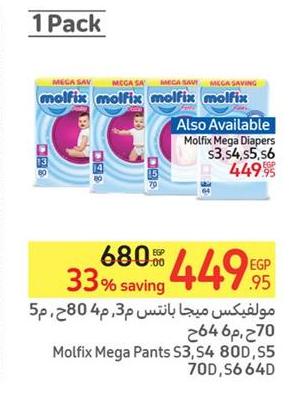 Molfix Mega Diapers s3-s4-s5-s6