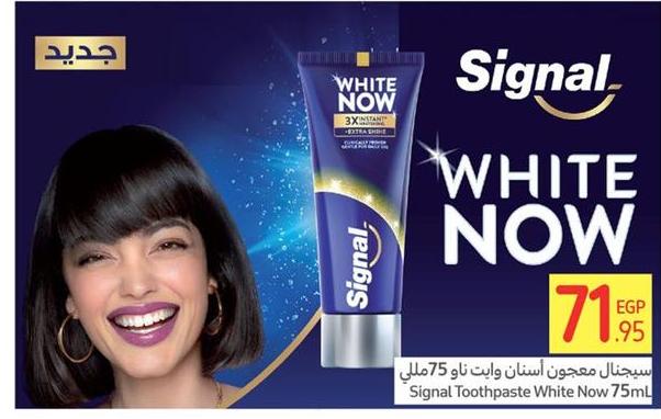 Signal Toothpaste White Now  75ml