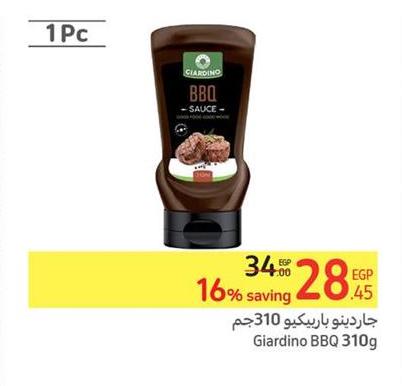 Giardino bbq 310gm