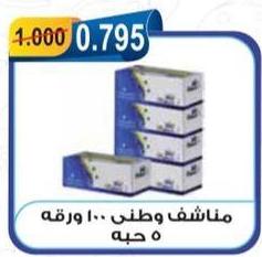 National Tissue 100 sheets