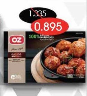 100% Natural Ingredients Meatballs