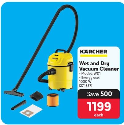 Karcher Wet and Dry Vacuum Cleaner 