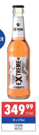 Extreme Bottles 24x275ml