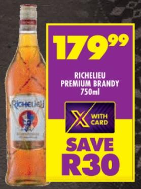 RICHELIEU PREMIUM BRANDY 750ml