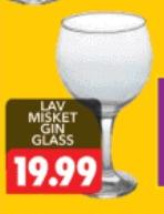 Lav Misket Gin Glass