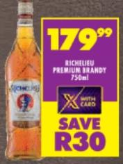 Richellou Premium Brandy 750ml