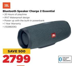 JBL Bluetooth Speaker Charge 2 Essential - 