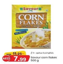 Savour corn flakes 500gm